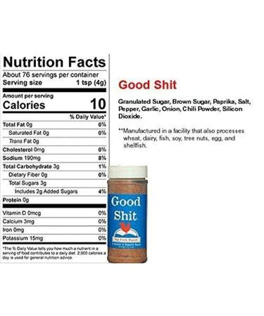 Good Shit Seasoning 11 oz (2 Pack) - Premium Blend for Savory Flavors - Buy Online on GoSupps.com