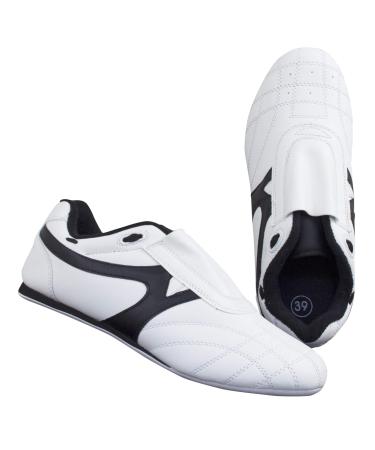 BAY BUDO-MAX shoes martial arts white TKD training shoes martial arts shoes 43 EU white