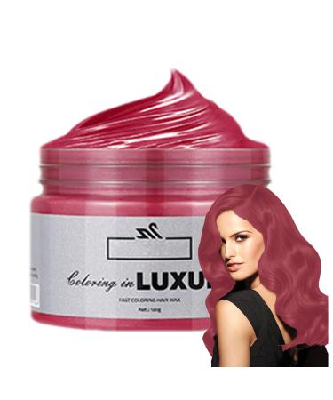 Temporary hair color Temporary Natural Hair Dye CreamNatural Hair Color Cream Colored Hair Dye for Halloween Party Cosplay Men Women DIY Hairstyle Skuda