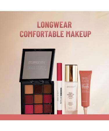 S w iss B e auty Cream It Up Blusher | Highly Pigmented | Long-lasting | Buildable & Blendable | All Skin Types | Shade- Cheek-O-Pink 10ml - Buy Online on GoSupps.com