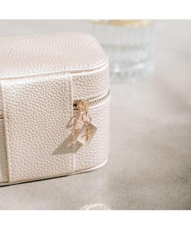 Shop Dosey Gold Travel Pill Case | Vegan Leather Daily Organizer with 7 Airtight Pill Pockets - Stylish & Functional Medication Storage - Buy Online on GoSupps.com