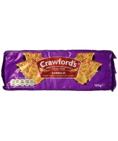 Crawford's Garibaldi Biscuits 100g (Pack of 12)