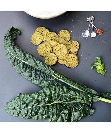 RW Garcia Organic Kale Crackers - Gluten Free - 5.5oz (Pack of 6) - Buy Online on GoSupps.com