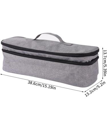 Hair Dryer Travel Bag | Double-Layer Blow Dryers Storage Pouch Bag Waterproof Hair Accessories Tools Storage Blow Dryers Storage Pouch Bag for Travel - Buy Online on GoSupps.com