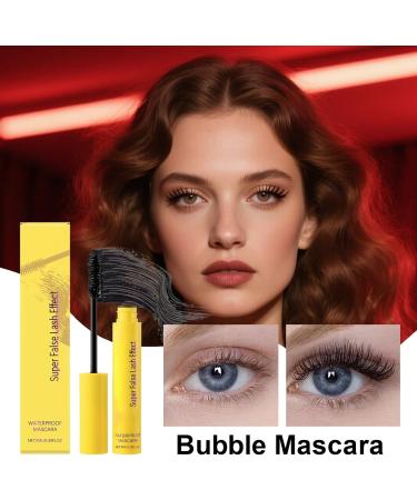 Water Resistant Bubble Eye Mascara - Ensures Easy Makeup Removal from Long Lashes | Emotional Value Make Gliding Easy to | Sensitive Black Mascara Protect Lashes - Buy Online on GoSupps.com
