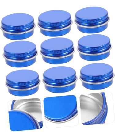 FRCOLOR Candles candle storage jar empty tins wear-resistant lip balm tin scented votive candles multi-function screw tins metal small tins salve container bead mini travel Storage - Buy Online on GoSupps.com