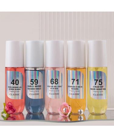 90ML Skin Body Mist - Hair & Body Mist for Women & Men Fragrance - Travel Size Body Spray for Women - Perfumes Valentine's Day Gifts for Women (Hot Pink) - Buy Online on GoSupps.com