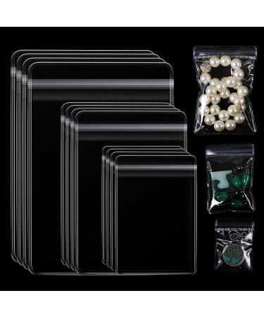 Clear PVC Jewelry Zipper Bags - Self Seal Storage Pouches for Rings, Earrings - Transparent Lock Bags for Holding Jewelries - 120 Pieces - Multiple Sizes Available - Buy Online on GoSupps.com