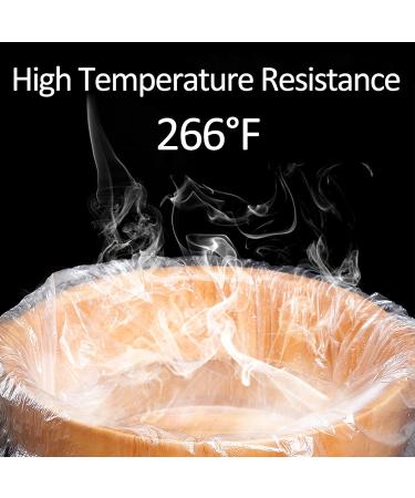 80-Pack Lightweight Non-Toxic Plastic Foot Bath Liners - Large Disposable Bags for Sanitary and Odorless Foot Soak Bath - Buy Online on GoSupps.com