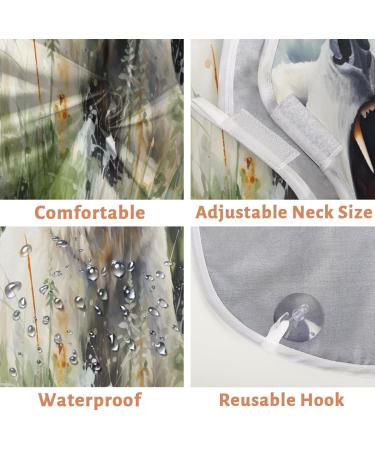 Animal Bears Beard Bib Apron - Beard Hair Catcher for Men | Perfect Father's Day & Anniversary Gifts | Durable Beard Bib with Suction Cups - Buy Online on GoSupps.com