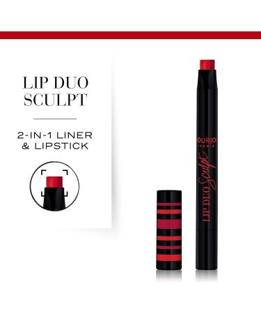 Bourjois Sweet Duo Lipstick Number 06 Rouge Tango 1 g 06 Rouge Tango 1 g (Pack of 1) - Buy Online on GoSupps.com