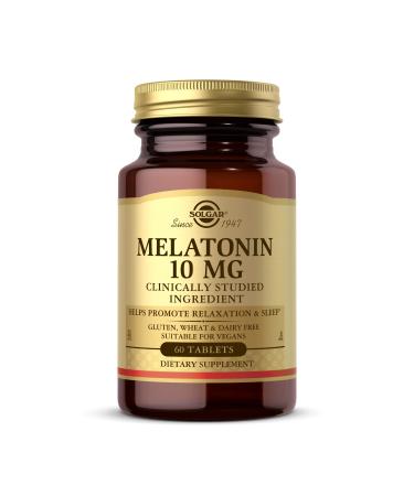 Solgar Melatonin 10 mg 60 Tablets