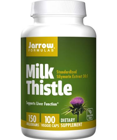 Jarrow Formulas Milk Thistle 150 mg 100 Veggie Caps