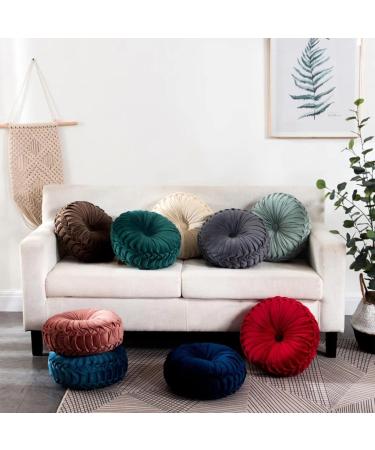 Wheelchair Soft Seat Cushion Round Shape 2 Size Seat Cushion Silk Cotton Core Cotton Polyester Tatami Cushion Pillow Home Decoration Wheelchair Soft Sofa Cushion - Buy Online on GoSupps.com