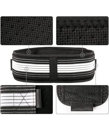 Premium Back Pain Relief Belt - Sciatica Support Brace for Lumbar & Pelvis | 2pc Lower Back Pain Relief - Buy Online on GoSupps.com