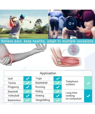 Elbow Brace for Tendonitis & Tennis Elbow Support | Arthritis Pain Relief & Sports Injury Recovery - Buy Online on GoSupps.com