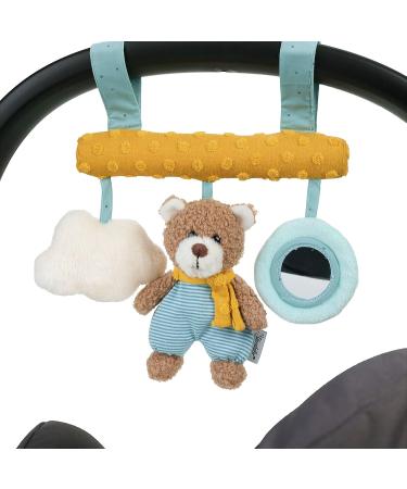Buy Sterntaler Bear Ben Hanging Toy with Velcro - Rattle for Newborns | Multi-Coloured Baby Toy - Buy Online on GoSupps.com