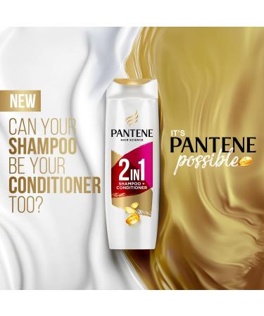 Pantene 2 in 1 Anti Hair Fall Shampoo + Conditioner 180ml - Nourish & Strengthen | International Shipping Available - Buy Online on GoSupps.com