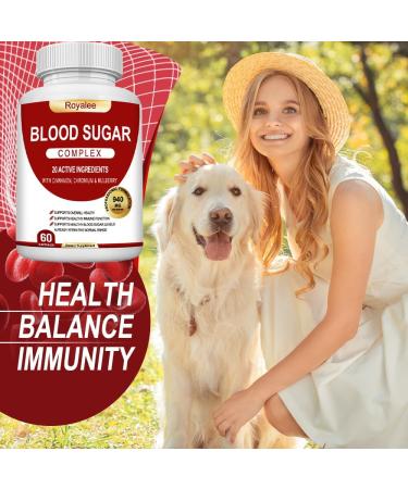 Blood Sugar Complex Supplement Helps Maintain Healthy Blood Sugar Levels Herbal Blend with Bitter Melon Mulberry Leaf Cinnamon Bark Chromium & Alpha Lipoic Acid Non-GMO 60 Capsules 60 Count (Pack of 1) - Buy Online on GoSupps.com