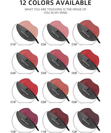 Gokame 12PC Matt Liquid Lipstick Set - Long-Lasting Waterproof Non-Stick Velvet Matte Lip Gloss for Effortless Makeup - Buy Online on GoSupps.com
