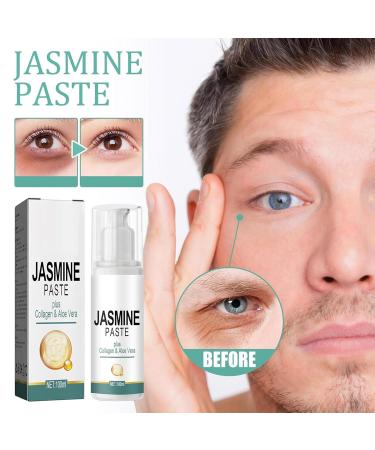 Eye Sack Remover & Firming Cream - Jasmine Ointment for Dark Circles with Collagen & Aloe Vera | International Shipping - Buy Online on GoSupps.com