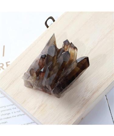 Minerals Stones Natural Transparent Tawny Stone Stone Quartz Crystal Cluster Cleaning degrupting Ornaments for Decoration Crystal Stones Decoration Natural Stones and Minerals (Color : Smoked Quartz 150-200g Smoked Quartz - Buy Online on GoSupps.com