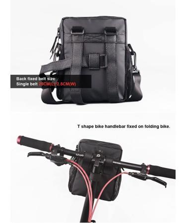 Rhinowalk Bike Handlebar Bag - Premium Cycling Accessory in Black - Buy Online on GoSupps.com