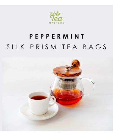 The Tea Masters Prism Teabags - Peppermint (1x50) - Buy Online on GoSupps.com