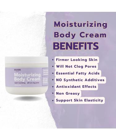 Belfiore Herbal 100% All Natural Moisturizing Body Cream | Grapeseed Oil Shea Butter & Lavender | Softens Firms & Smooths Skin | Vegan Non-GMO | Made in the USA | 4 oz - Buy Online on GoSupps.com