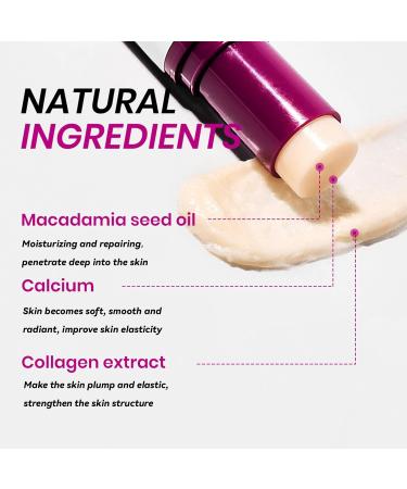 Pricyru Calcium Multi Balm Calcium Multi Balm Eyes Stick with Vitamin Collagen Extract & Calcium Daily Moisturizing Hydrating Firming Skin for Eyes Neck Face (2) - Buy Online on GoSupps.com