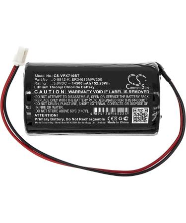 Buy SOBOUR Battery Replacement for Visonic 09912K - Global Shipping Available - Buy Online on GoSupps.com
