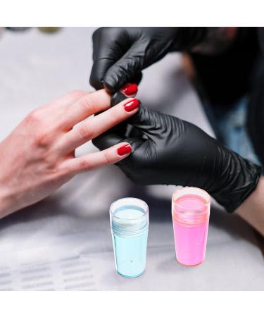 Lurrose Nail Stamper Tool - Fluorescent Nail Art Templates & Silicone Stamping Printer for Manicure | Salon Quality Nail Tools - Buy Online on GoSupps.com