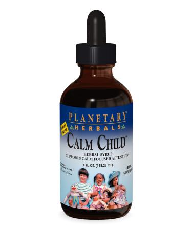 Planetary Herbals Calm Child Herbal Syrup 4 fl oz (118.28 mL)