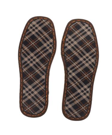 Didiseaon 1 Pair Slipper Sole Shoe Supple Soles Wear-Resistant Shoe Pads Washing Capsules Indoor Slippers Gel Shoe Inserts Anti-Skid Metatarsal Pads Men's Leisure Shoes Arch of Foot Oxford Random Color 3 27X10cm