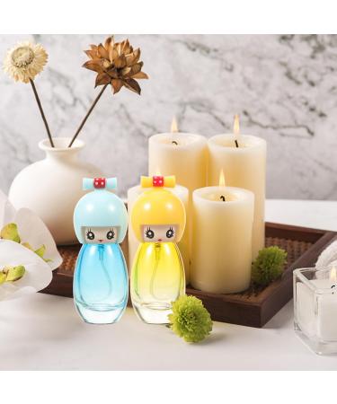 Beaupretty 2pcs Travel Perfume Bottles - Portable Mini Spray Bottles for Travel - Glass Pocket Perfume Containers - Buy Online on GoSupps.com