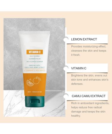 Gentle Facial Cleanser - Brightens Skin Tone Deep Cleans Dirt & Oil Hydrating Moisturizing Face Wash For Daily Use(2PCS) - Buy Online on GoSupps.com