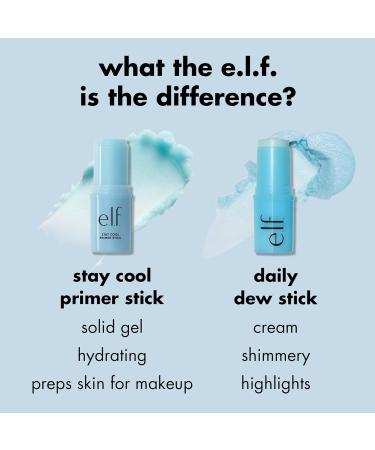 e.l.f. Stay Cool Primer Stick - Hydrating Gel Primer Aloe Infused Vegan & Cruelty-Free Perfect for Makeup Prep - Buy Online on GoSupps.com