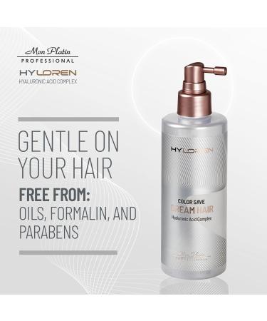 Hyloren Dream Blow Dry Hair Spray Heat Protection for Colored/Dry Hair - Color Save Formula Humidity Resistant Smooth Uniform Hair Locks in Moisture High Gloss Shine - 250ML - Buy Online on GoSupps.com