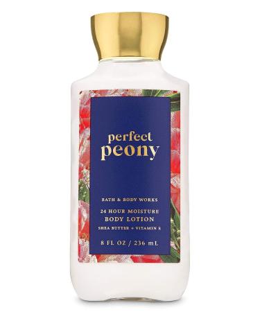 Bath and Body Works Perfect Peony Body Lotion 8 Ounce Full Size