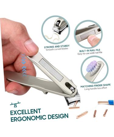 360 Rotary Nail Nail Trimmer Nails Clippers Rotatable Nail Steel Nail Clipper Nail Clippers for Seniors Nail Manicure Clipper Fingernail Fingernail Clipper - Buy Online on GoSupps.com