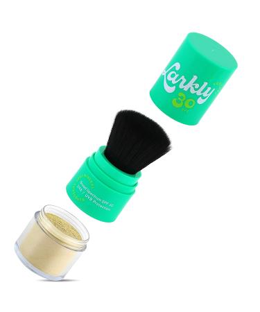 Larkly SPF 30 Mineral Powder Face Sunscreen with Zinc Oxide - Vegan & Reef Friendly - Buy Online on GoSupps.com