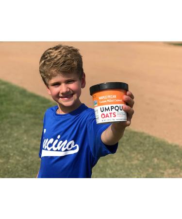 Umpqua Oats Maple Pecan Premium Oatmeal Cups - Pack of 8 | Custom Milled, Non-GMO, All Natural & No Mush - Buy Online on GoSupps.com