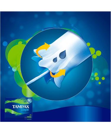 Tampax Compak Super 16S - Ultra Absorbent Tampons for Ultimate Comfort | Shop Internationally | Free Shipping - Buy Online on GoSupps.com