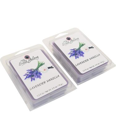 Highly Scented Lavender Vanilla Wax Melts | Hand-Poured 2-Pack | 12 Cubes for Warmers - International Shipping Available - Buy Online on GoSupps.com