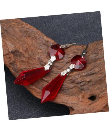 ABOOFAN 1 Crystal Ceiling Healing Chandelier Prism Chandelier Crystal Pendant Lighting Window Pendant Buckle As Shown 7.40X1.60X1.60CM - Buy Online on GoSupps.com