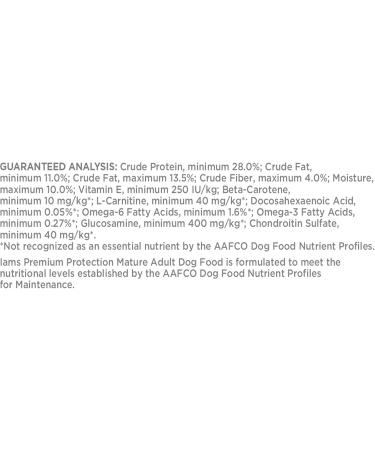 Iams Premium Protection Mature Adult Premium Dog Nutrition-4.4 -Pound - Buy Online on GoSupps.com