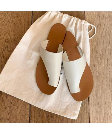 Women's Foot Correction Sandals - Comfortable Anti-Slip Bunion Corrector for Hallux Valgus - Size 7.5 White - Buy Online on GoSupps.com