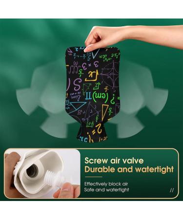 Hot Water Bottle with Lid - Rubber Hot Water Bag for Pain Relief Cramps Foot Warmer Hot & Cold Therapy | International Shipping - Buy Online on GoSupps.com