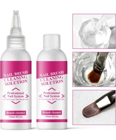 Glide-on Solution | 120ml Gel Nail Cleanser - Manicure Glide-on Solution for Professionals and Students Salons Home Competitions and Workshops - Buy Online on GoSupps.com