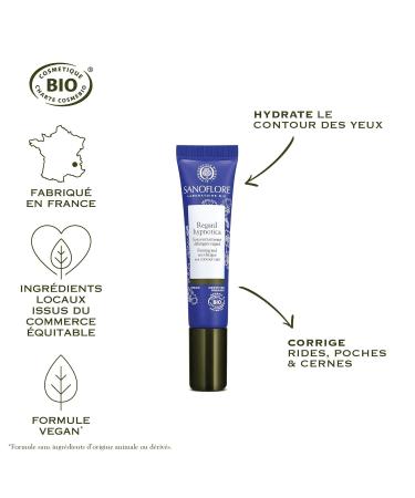 SANOFLORE Regard Hypnotica Firming Eye Cream 15 ml - Rejuvenate & Brighten Eyes | International Shipping Available - Buy Online on GoSupps.com